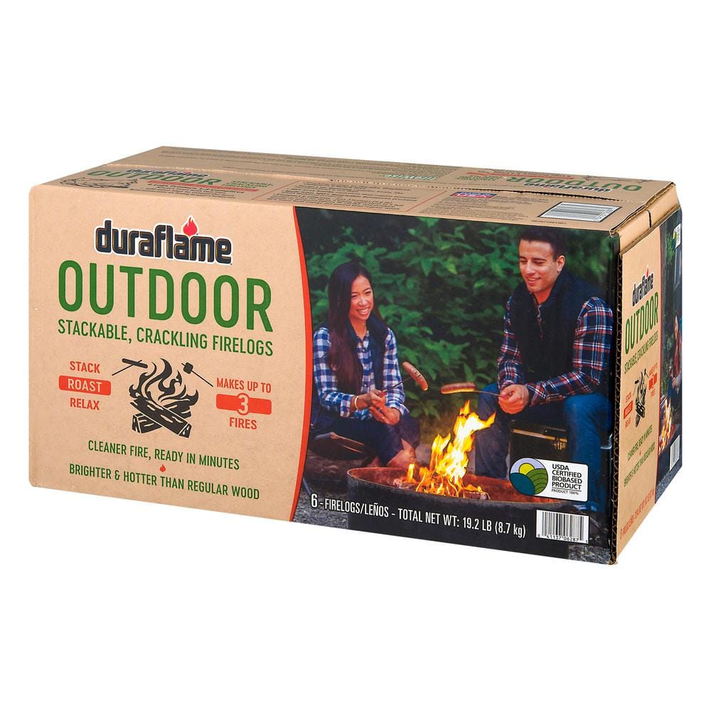 Duraflame 3.2 lbs. Outdoor Firelogs (6-Pack) 06287