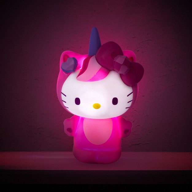 Surreal Entertainment Sanrio Hello Kitty Unicorn 6 inch Pvc Figural Mood Light