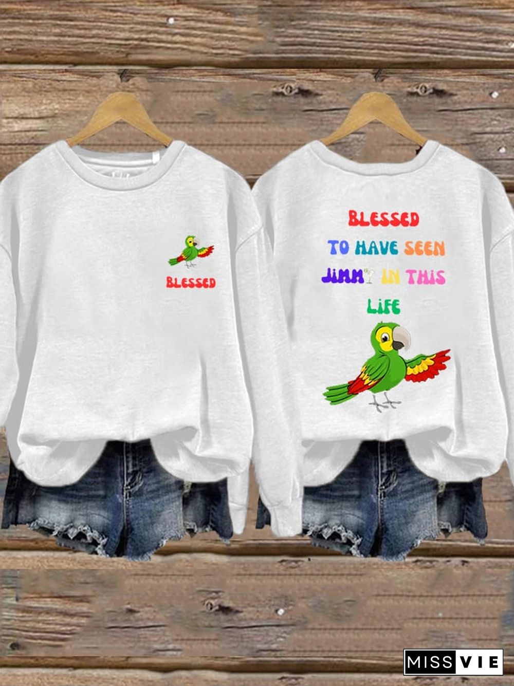 Women's Blessed To Have Seen Jimmy In This Life Sweatshirt