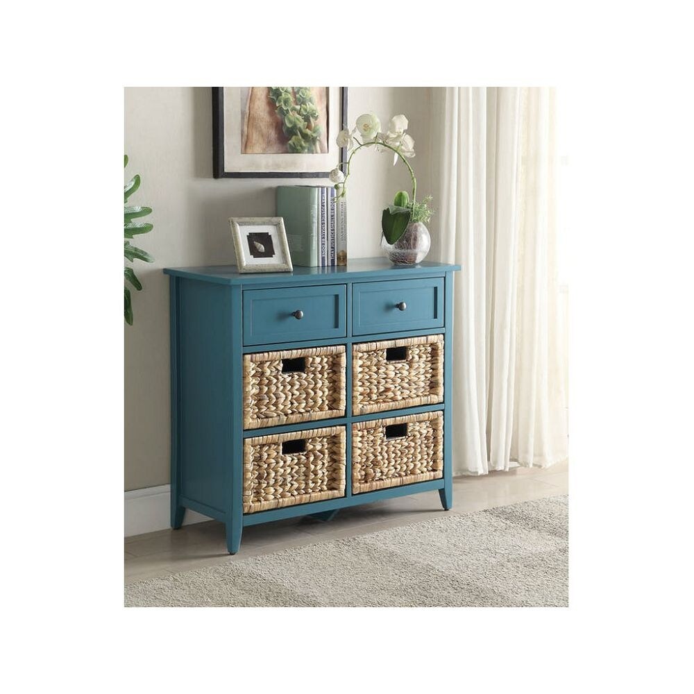 Storage Cabinet Wooden Cabinet With ， Modern Sideboard For Entryway， Living Room， Bedroom Console Table In White