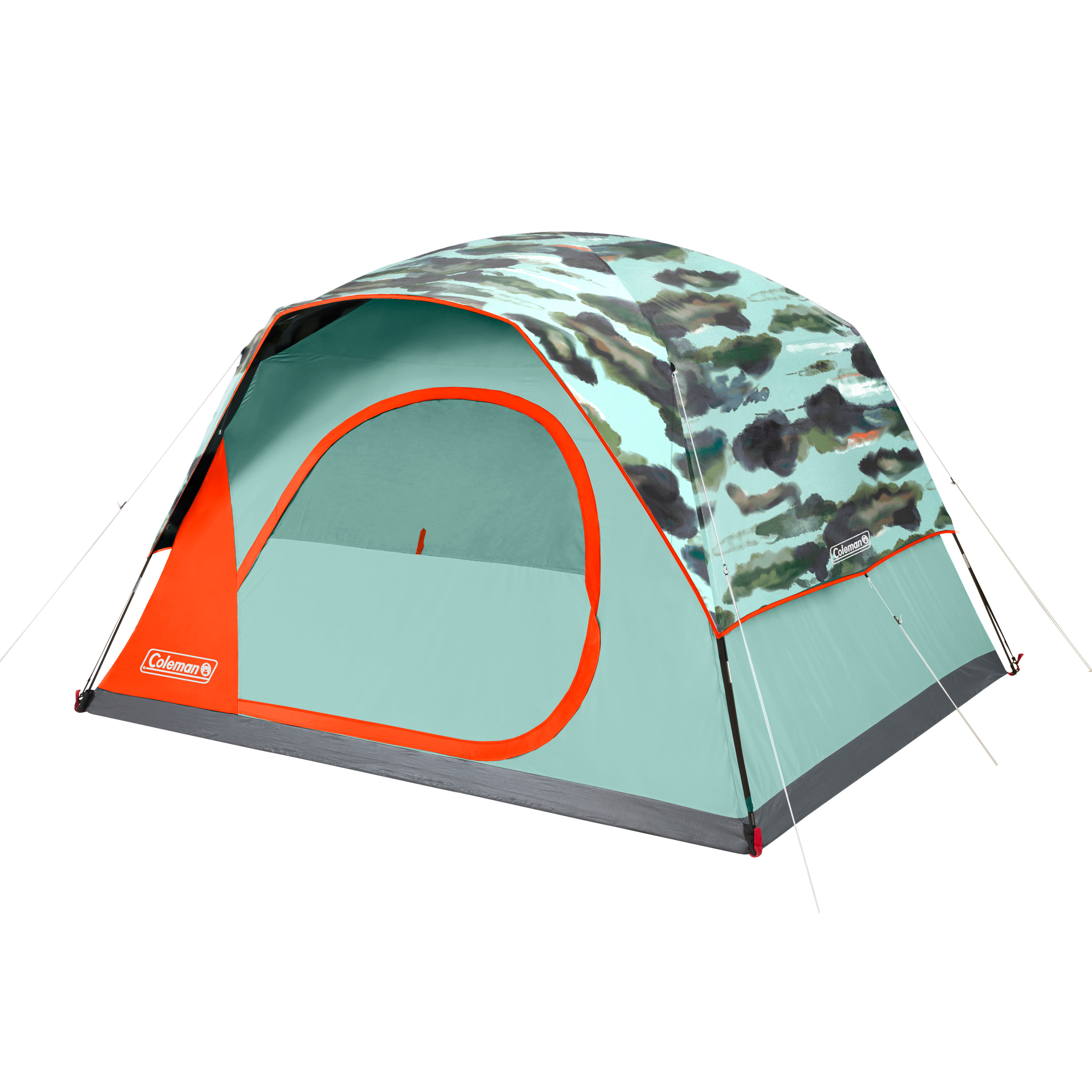 Coleman Skydome 6-Person Watercolor Series Camp Tent​