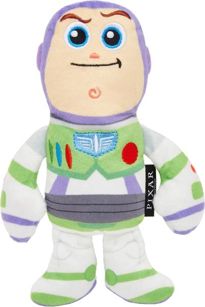 Pixar Buzz Lightyear Plush Kicker Cat Toy with Catnip