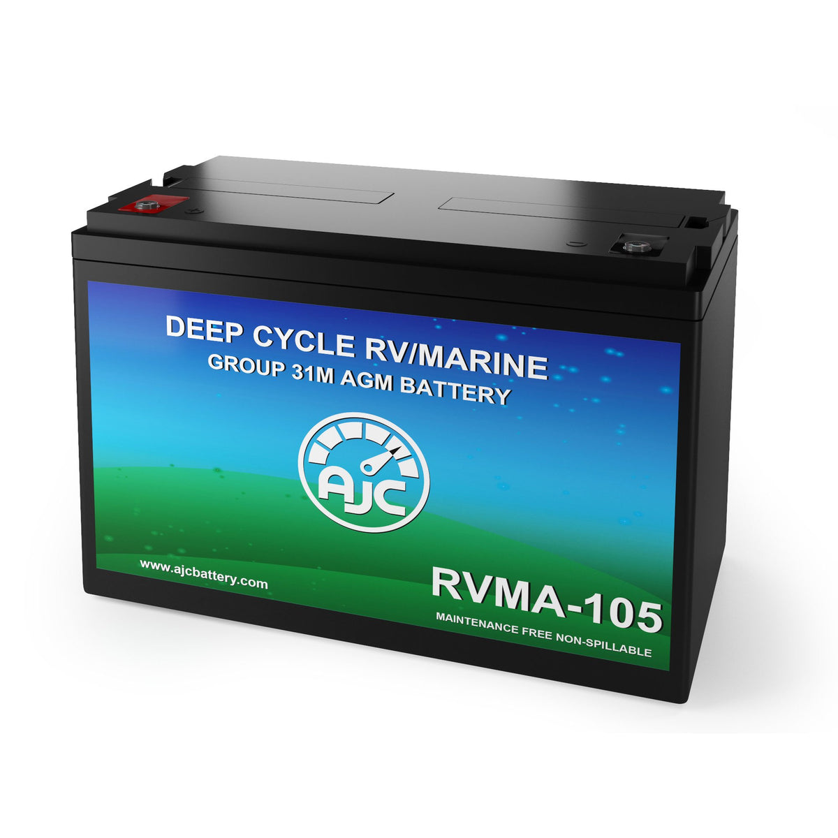 AJC Group 31M Deep Cycle RV Marine and Boat Battery BatteryClerkcom RV Marine and Boat