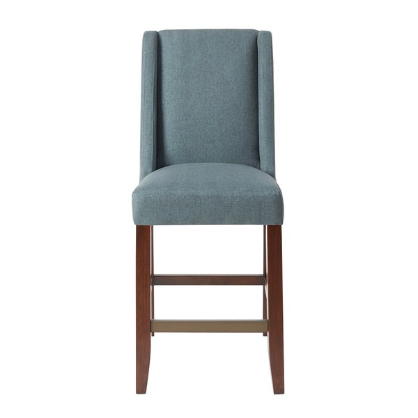 Madison Park Victor Blue Wing Counter Stool - 9