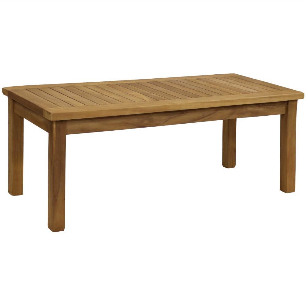 Ultimate Patio Wooden Teak Outdoor Coffee Table