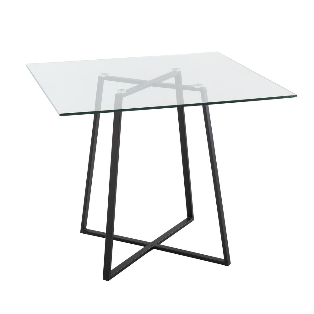 Silver Orchid Pugo Square Dining Table