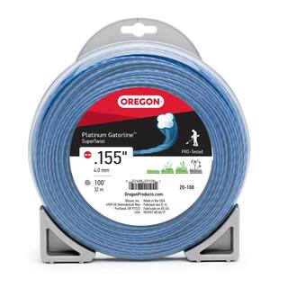 Oregon 0.155 in. Platinum Gatorline Supertwist Trimmer Line 100 ft. Bulk Donut Fits Remington RM1159 and Many Others 20-108 20-108