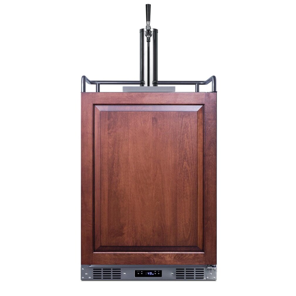 Summit 24-Inch 5.6 Cu. Ft. Built-In Kegerator