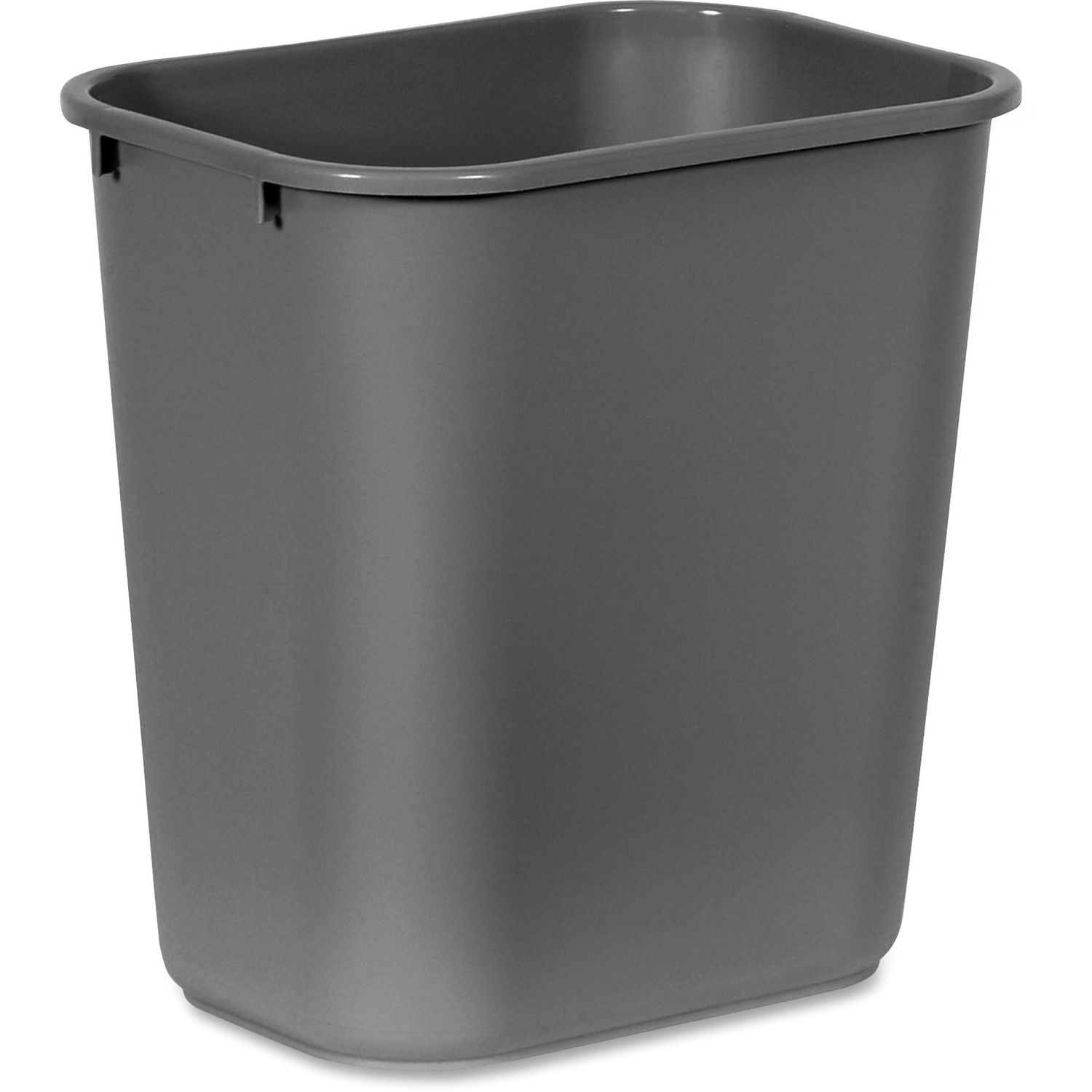 Deskside Wastebasket by Rubbermaid Commercial Products RCP295600GYCT