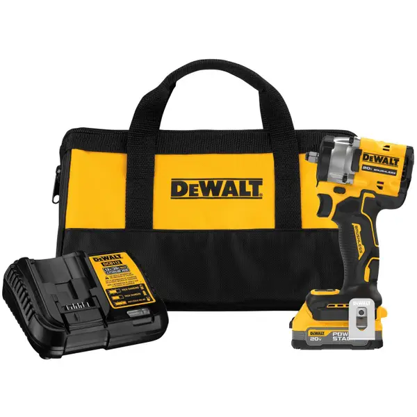 DEWALT ATOMIC 20V MAX* 3/8 in Cordless Impact Wrench With Hog Ring Anvil Kit