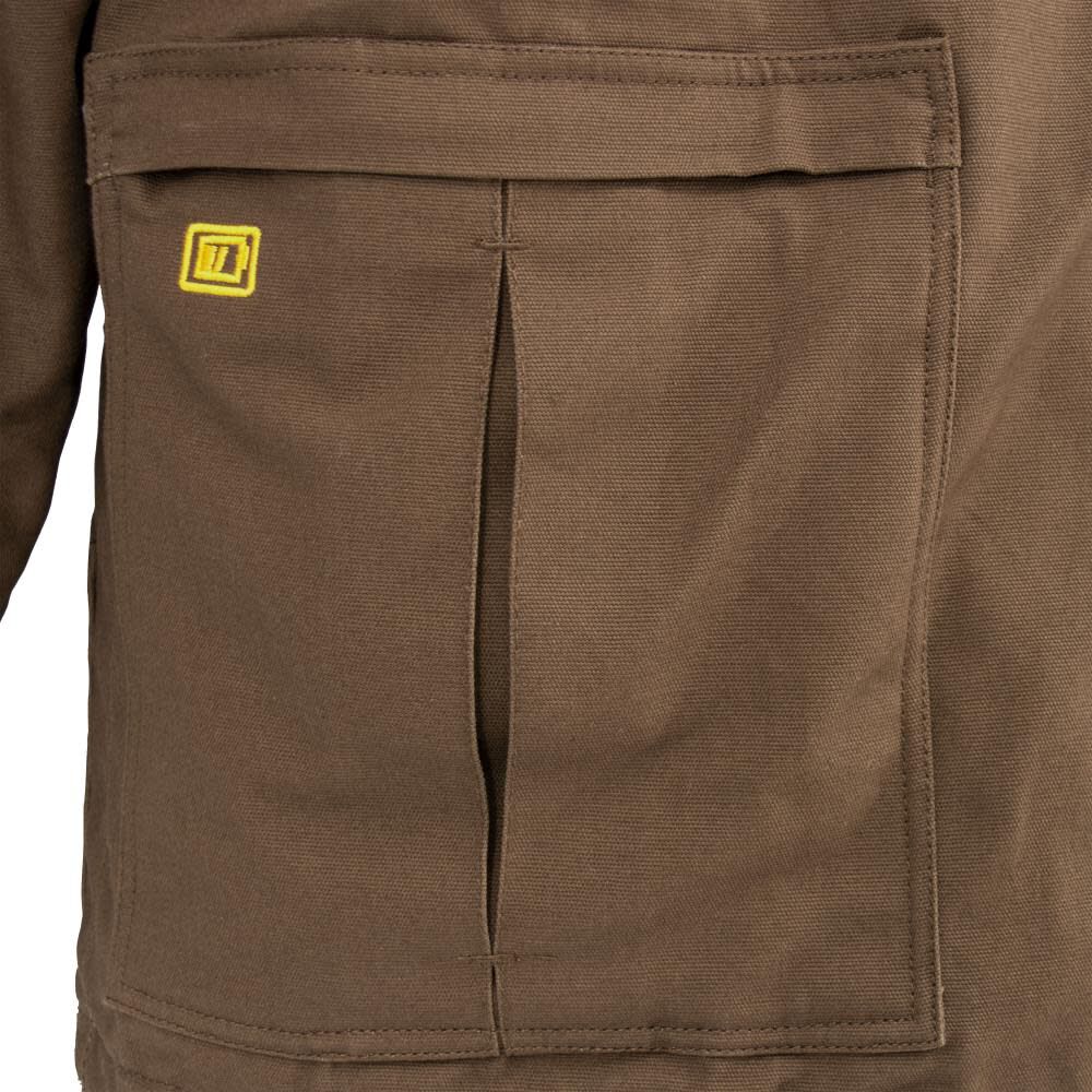 DEWALT Unisex Heated Bare Tool Heavy Duty Work Coat Tobacco XL DCHJ076ATB-XL from DEWALT