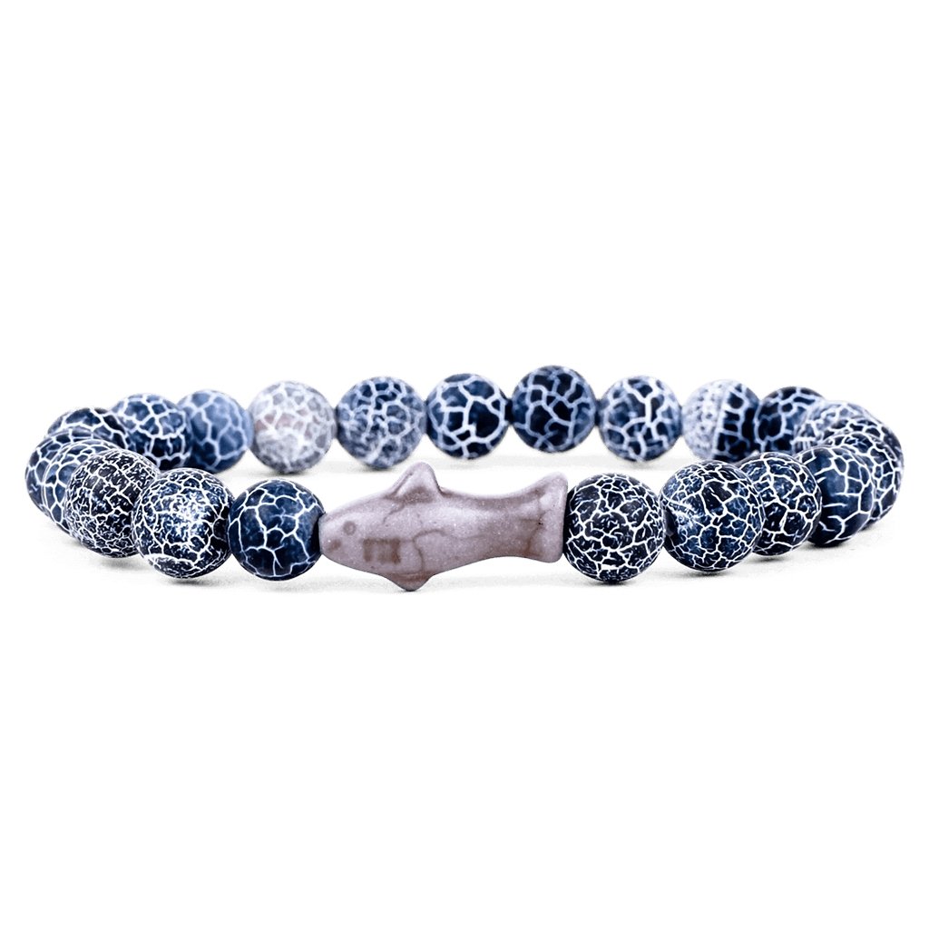 Fahlo  The Voyage Bracelet in Deep Blue- Shark-Tracking Bracelet