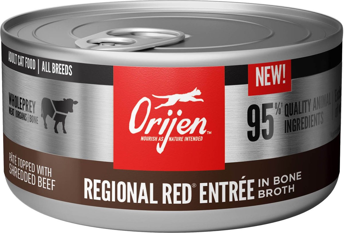 ORIJEN Regional Red Entree in Bone Broth Wet Cat Food