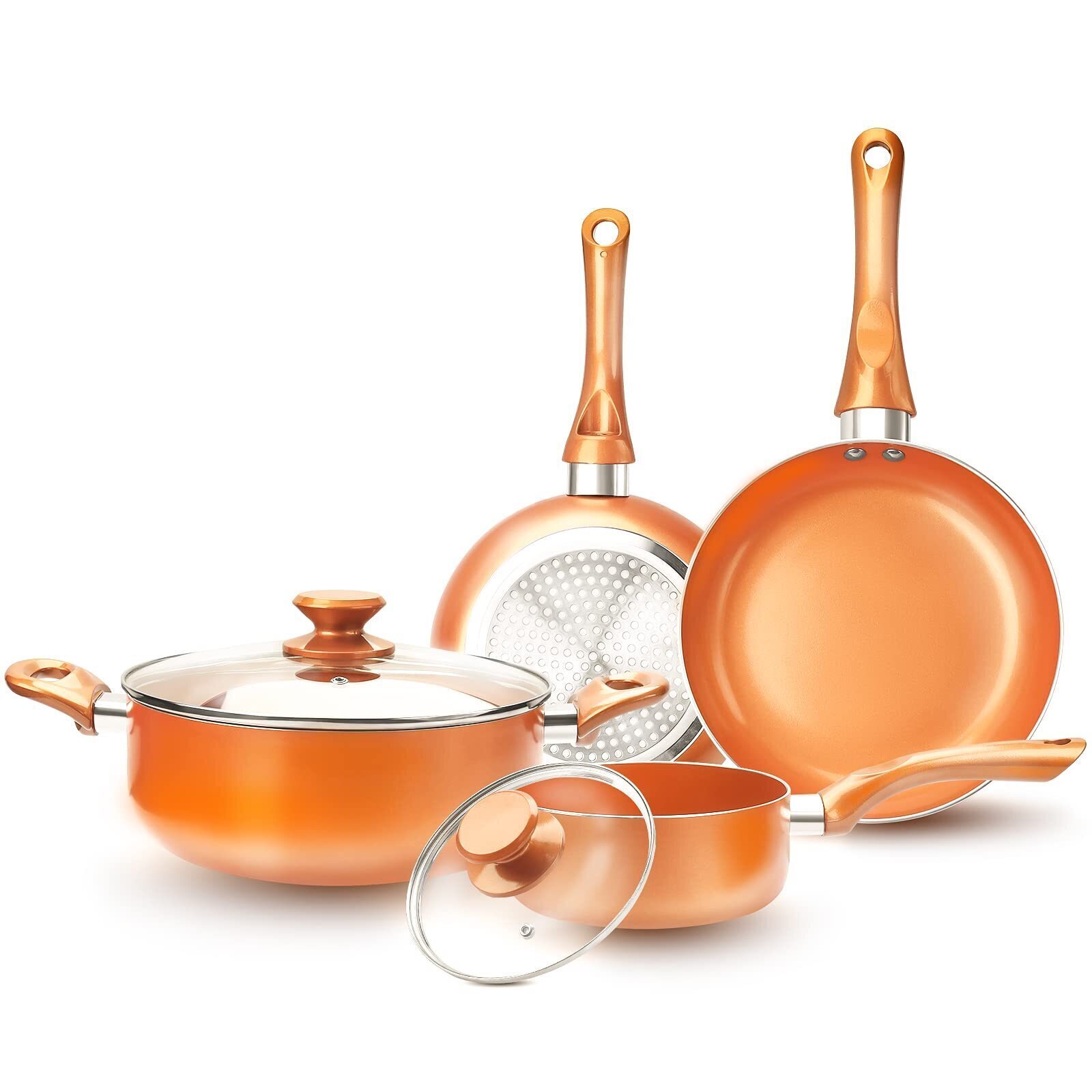 6-piece Nonstick Kitchen Cookware Set