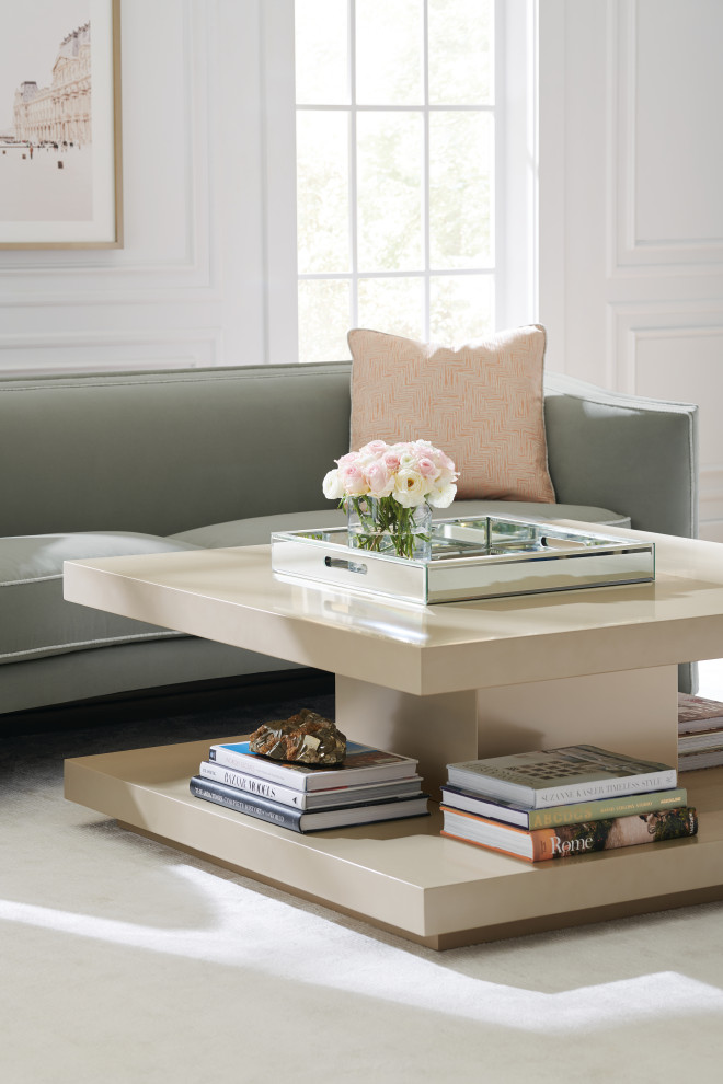 Cool and Classic   Contemporary   Coffee Tables   by Caracole  Houzz