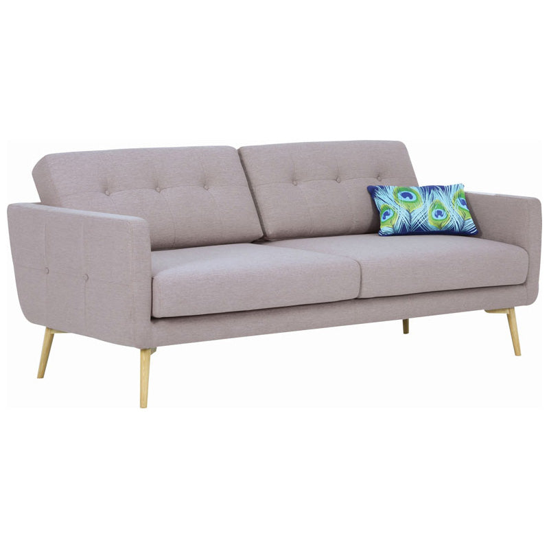 STREAM 3 Seater Sofa - Oak Brown - Royaal Range