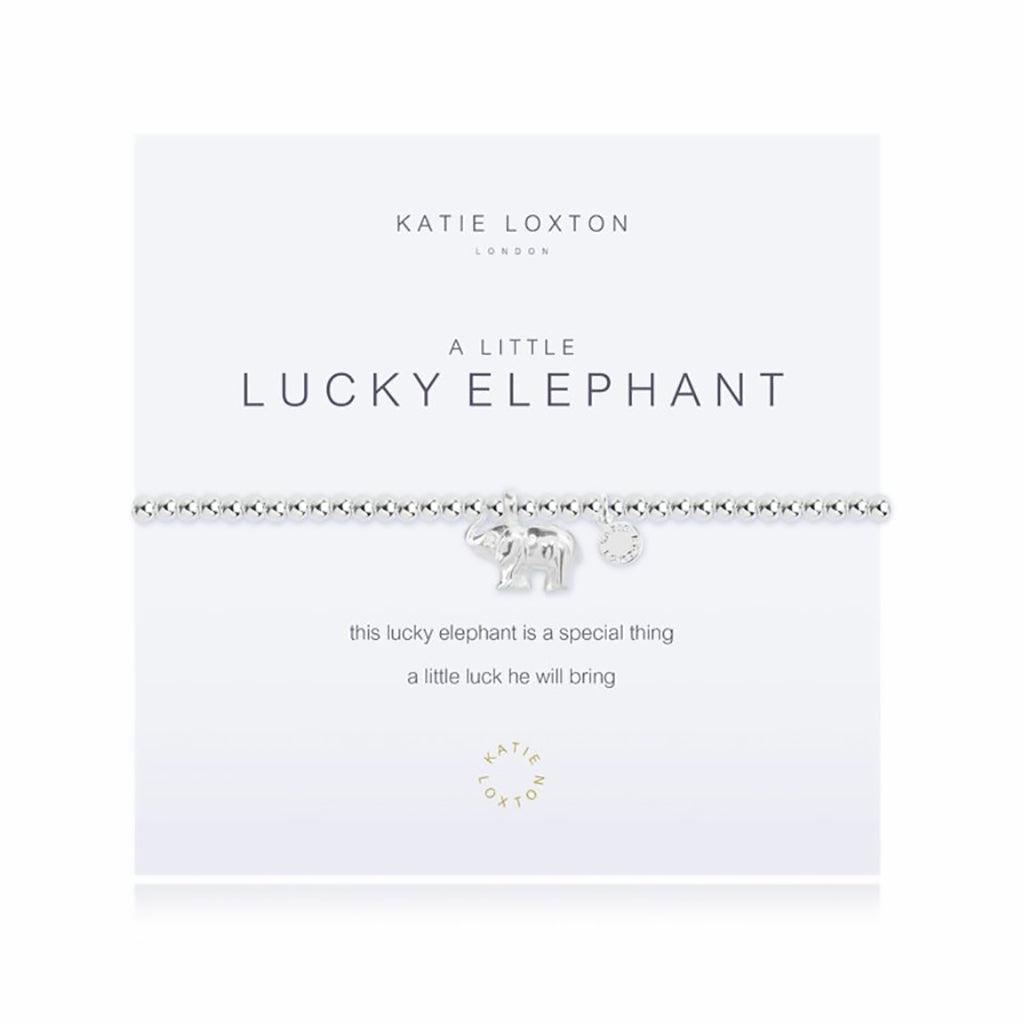 Katie Loxton  A Little Lucky Elephant Bracelet