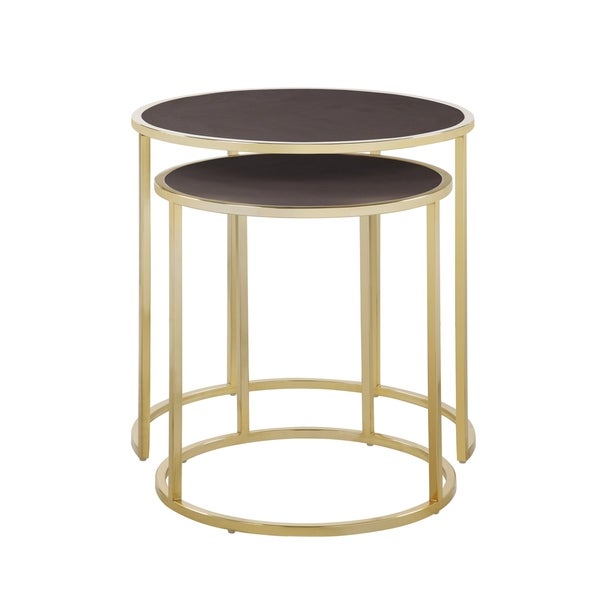 Chic Home Olivia Nightstand Side Table 2 Piece Set