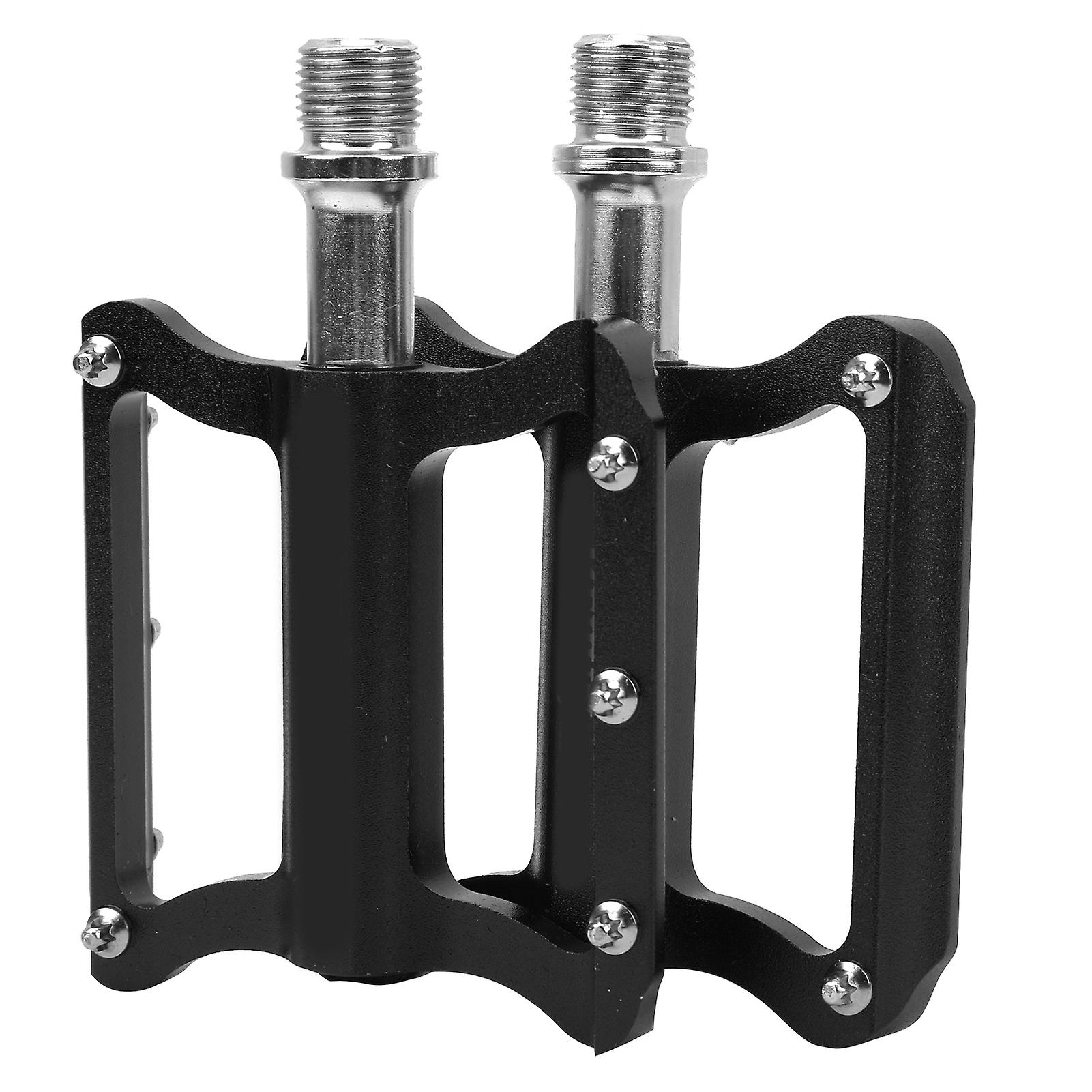 Mj032 Bike Pedal Road Mountain Bicycle Aluminium Alloy Pedal 10x80x20mm 9/16 Threadblack