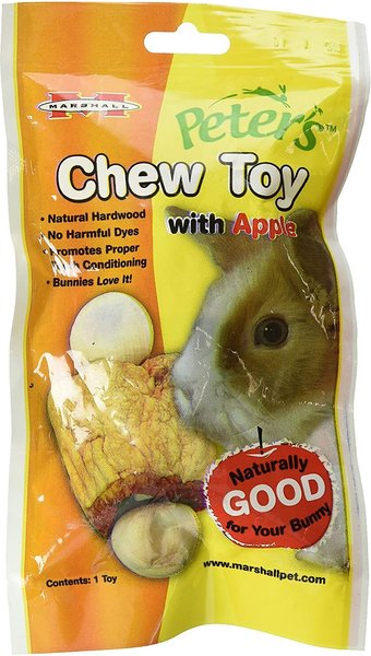 Peter's Chew Toy with Apple Small Animal Toy