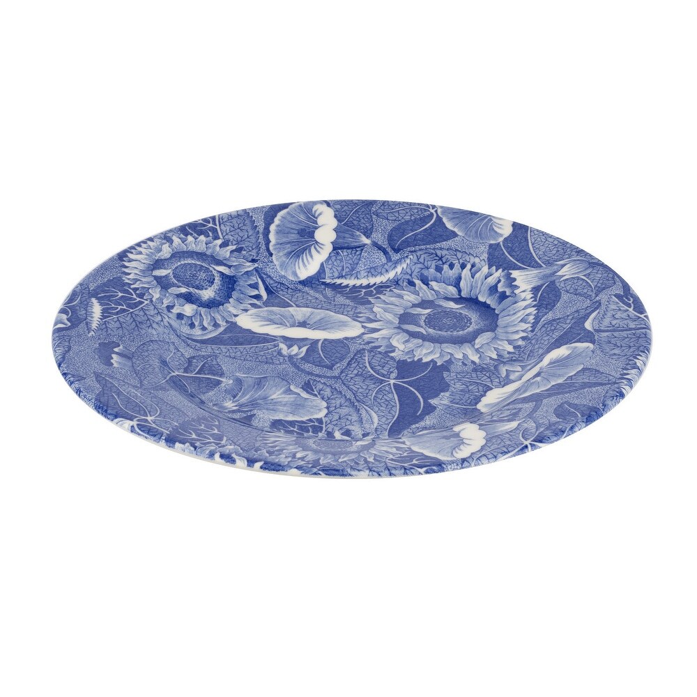 Spode Blue Room Sunflower Dinner Plate   11 inch