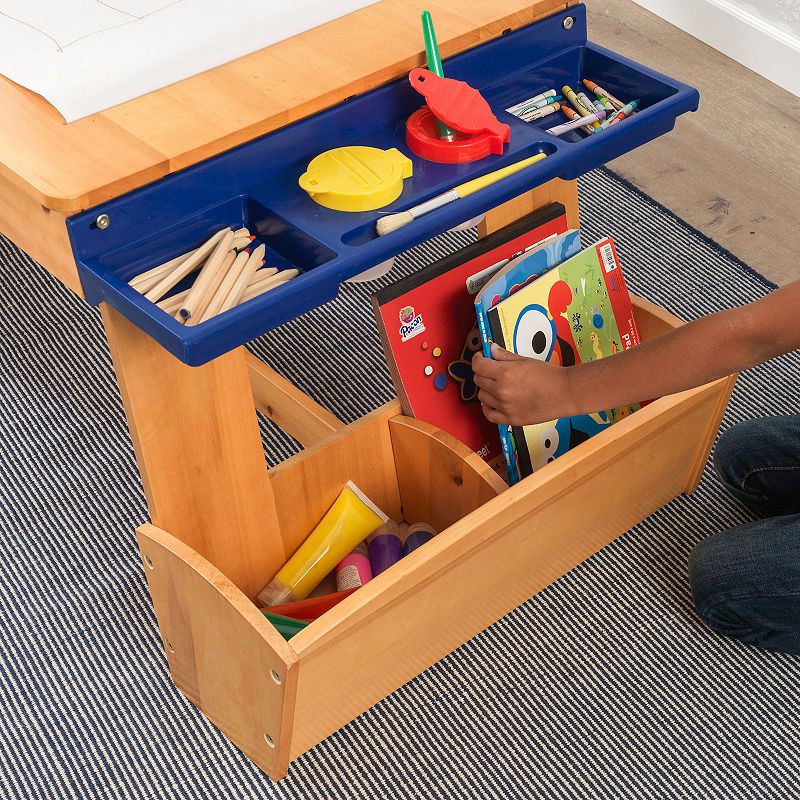 KidKraft Drying Rack and Storage Art Table