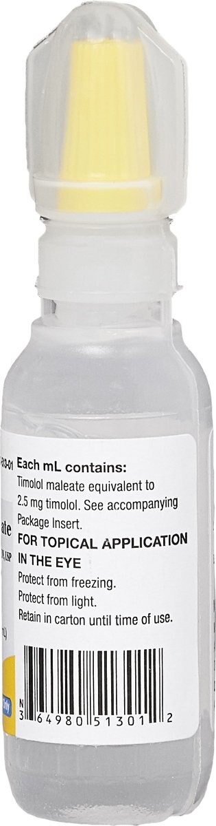 Timolol Maleate (Generic) Ophthalmic Solution 0.25%