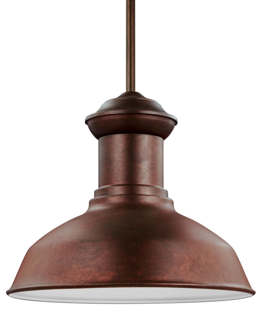 Fredericksburg 1 Light Outdoor Pendant   Farmhouse   Outdoor Hanging Lights   by Generation Lighting  Houzz