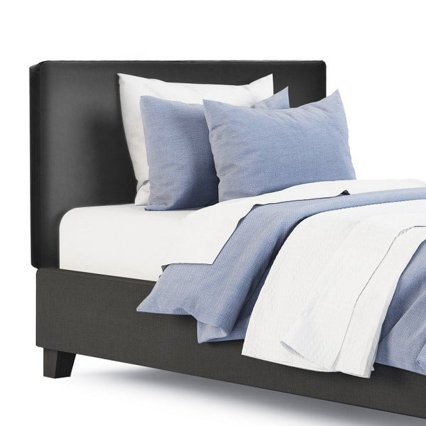 PU Leather Wall-mounted Upholstered Headboard - 35