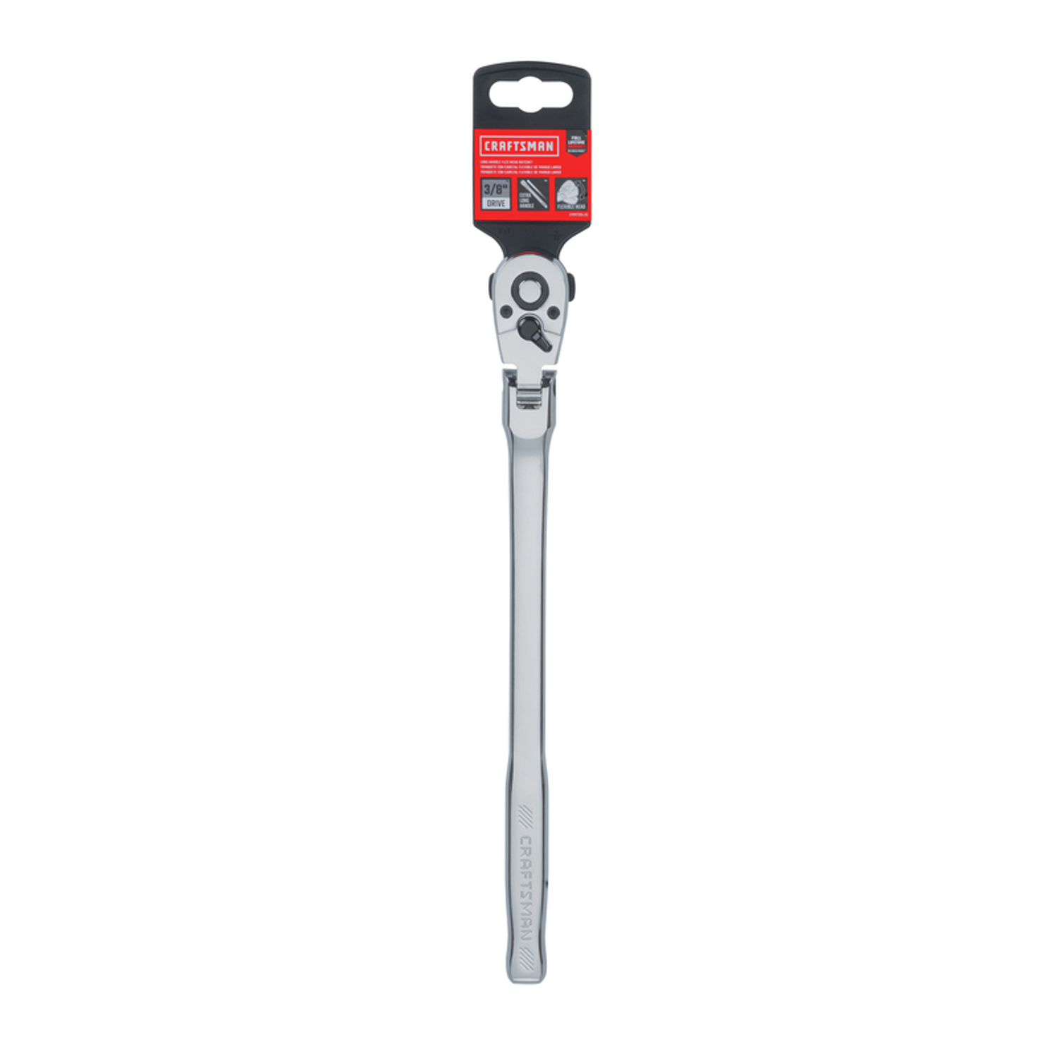 Craftsman 3/8 in. drive Quick Release Flex Head Ratchet 72 teeth