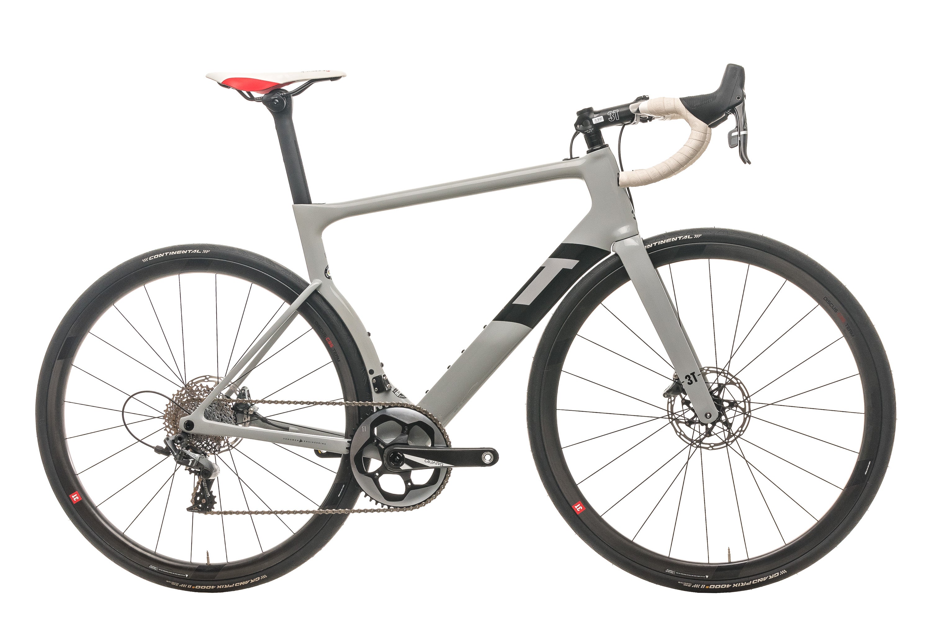 3T Strada Due TEAM Force 1x Road Bike - 2020, Large