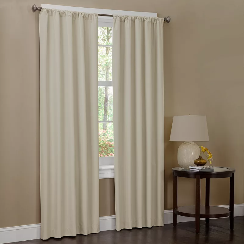 Maytex Window Wear Microfiber Window Curtains - 40'' x 84''