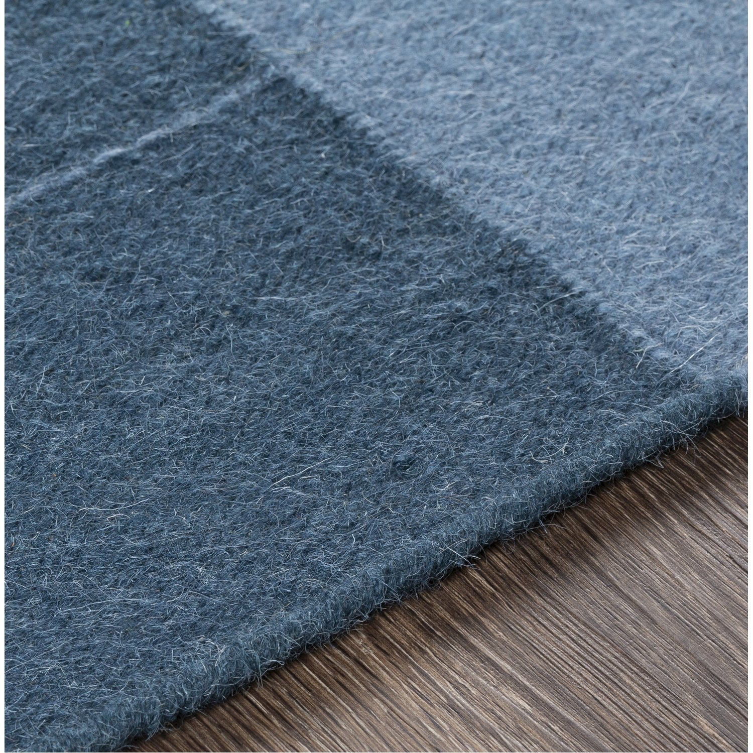 Fulham Hand Woven Rug in Denim, Medium Gray, White, Taupe, Dark Blue