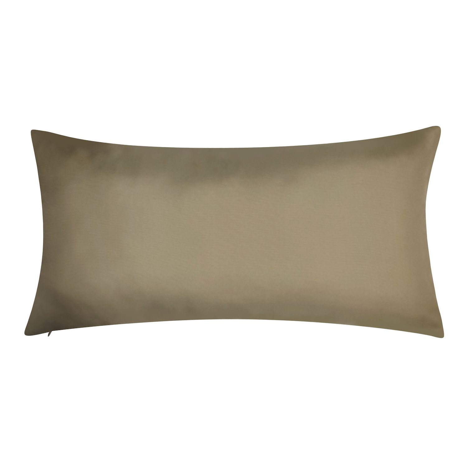 Edie@Home Indoor Outdoor Ombre Bias Crewel Embroidered Stripe Throw Pillow