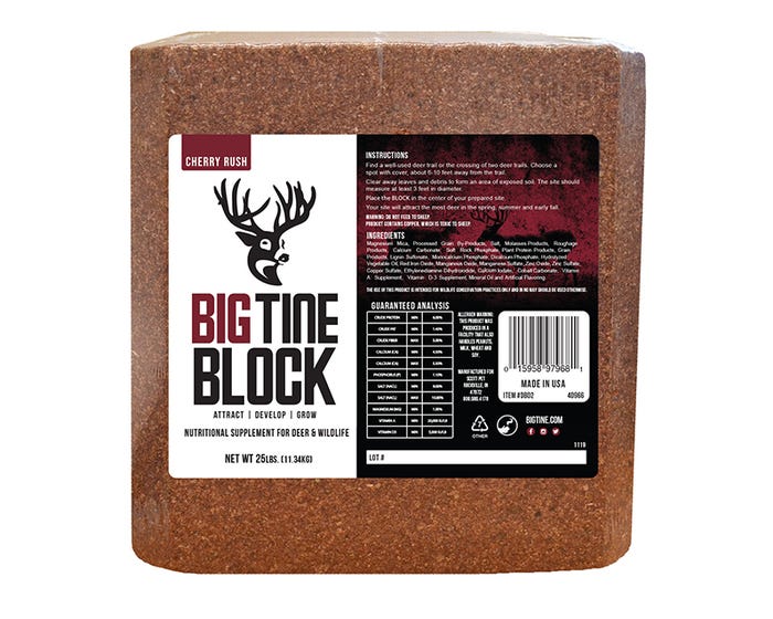 Big Tine Block， 25 lb