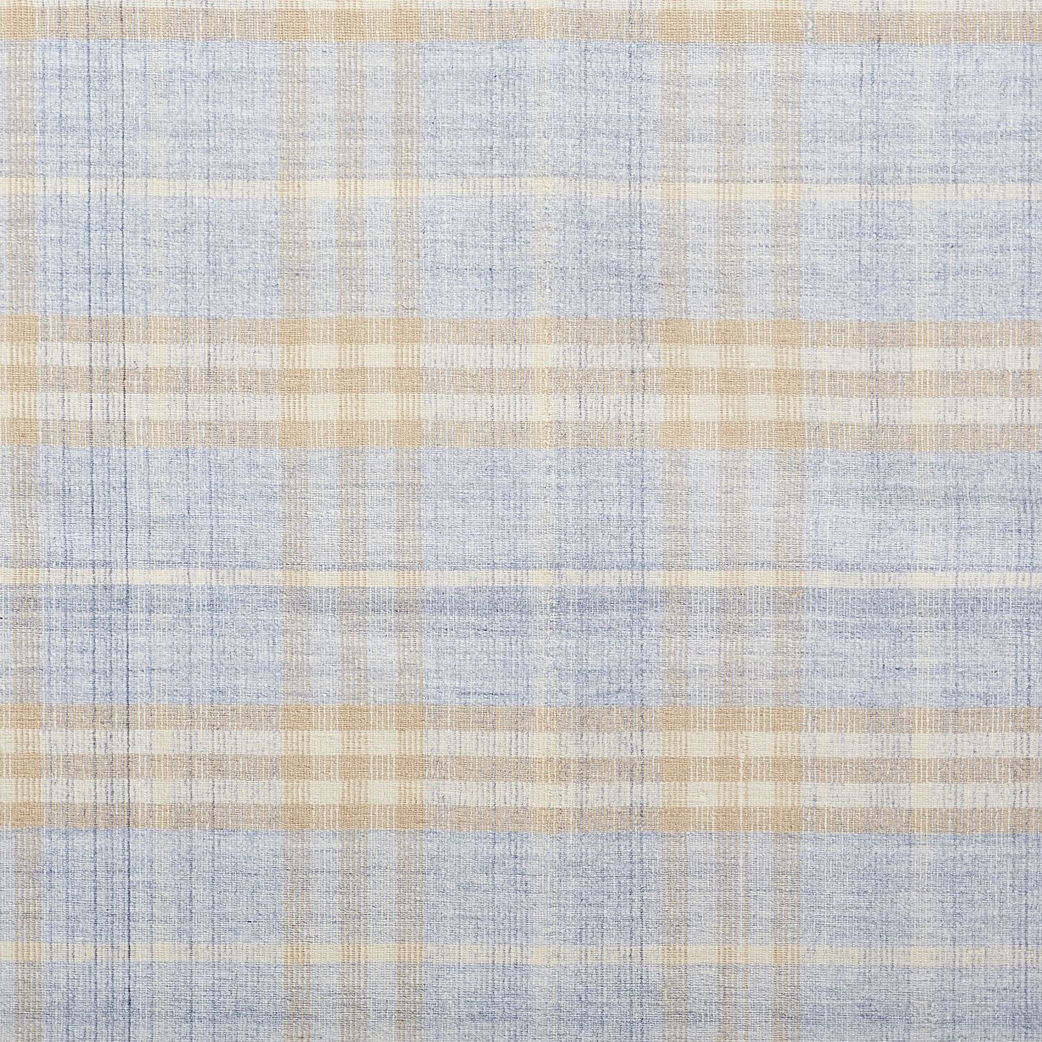 Moya Flatweave Blue and Tan Rug by BD Fine