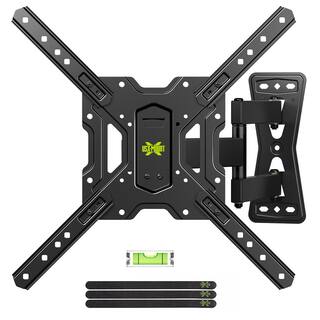 USX MOUNT Medium Full-Motion TV Mount for 26 in. to 55 in. Flat Screen TVs Max VESA 400x400mm and 60 lbs. HMM006