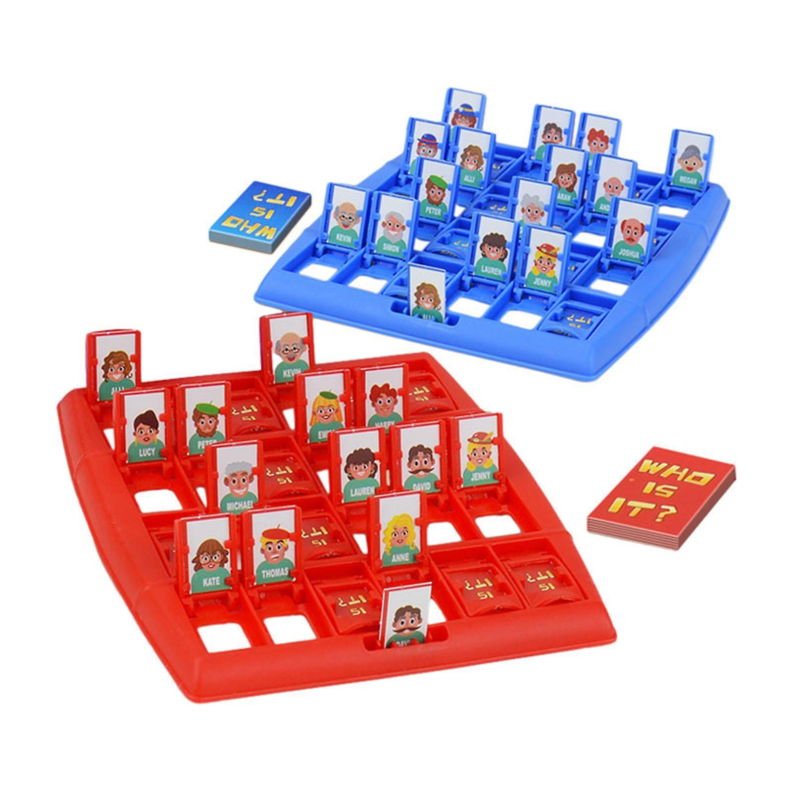 Guessing Game Puzzle Game Funny Reasoning Game For Boys Family Game Children Blue