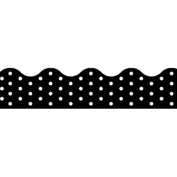 Trend Enterprises T 92671 Polka Dots Black Terrifi...