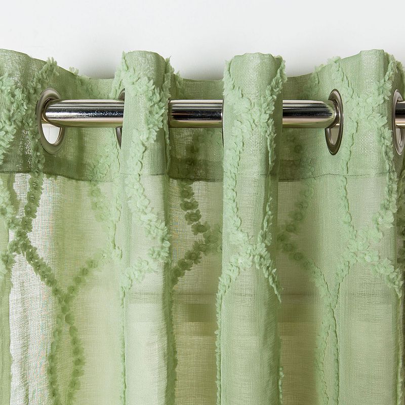 Safavieh Lenox 1-Panel Window Curtain