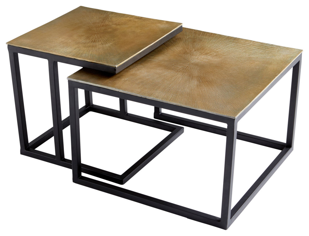 Arca Nesting Tables   Industrial   Coffee Table Sets   by Buildcom  Houzz