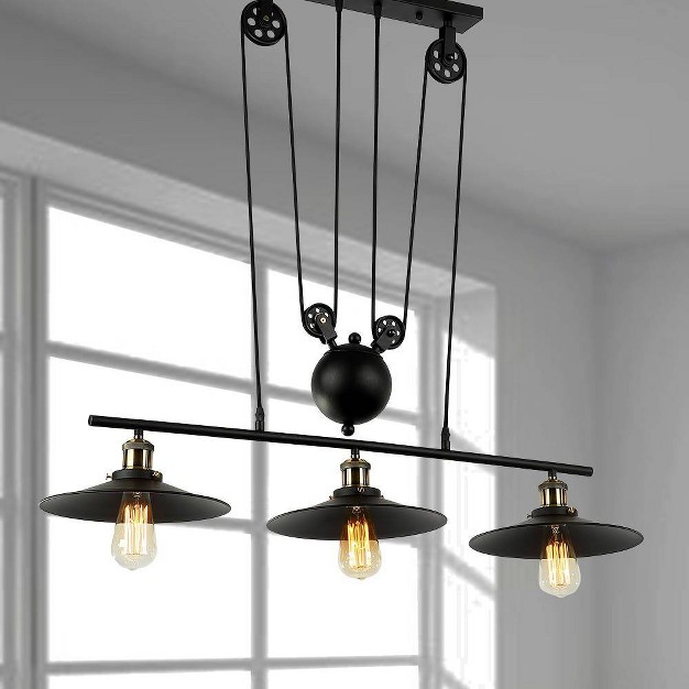 X 8 9 quot X 59 quot 3 light Chorne Chandelier Black Warehouse Of 