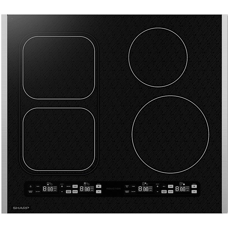 Sharp 24-inch Built-in Induction Cooktop SCH2443GB