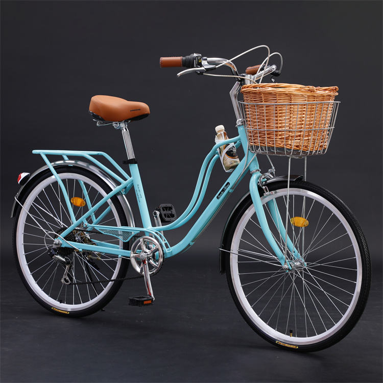 Factory sale high quality women's bike cycle 26 inch  bicycle 7 speed city bike   for lady urban bicycle