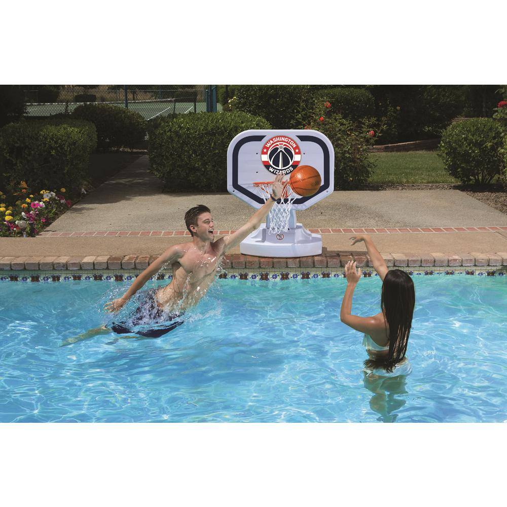 Poolmaster Washington Wizards NBA Competition Swimming Pool Basketball Game 72930