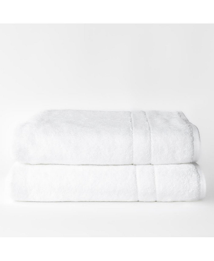 Cozy Earth Premium Plush Viscose from Bamboo Oversized Spa Bath Sheets