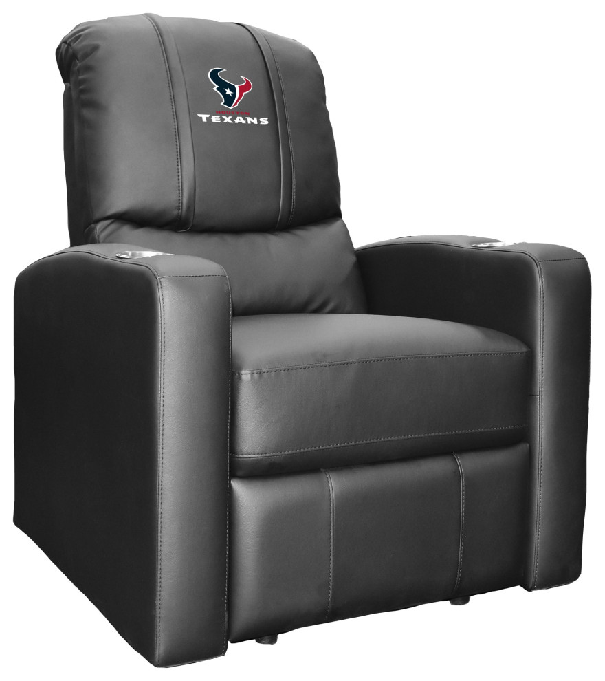 Houston Texans Secondary Man Cave Home Theater Recliner   Contemporary   Recliner Chairs   by DreamSeats LLC  Houzz