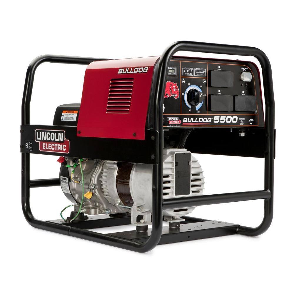 140 Amp Bulldog 5500 Gas Engine Driven AC Stick Welder, 5.5 kW Peak Generator (Kohler)