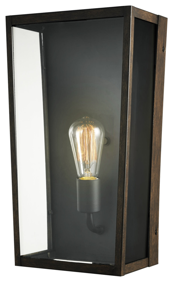 Bellevue GEWS52102 Skyward 16 quotTall Outdoor Wall Sconce   Outdoor Wall Lights And Sconces   by Buildcom  Houzz