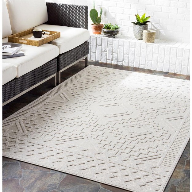 Mark amp Day Velddriel Rectangle Woven Indoor And Outdoor Area Rugs Cream